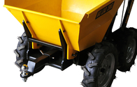 Motor Wheelbarrow with Accessories Honda Engine GXV160 Four Wheels Chain Driver 4X4